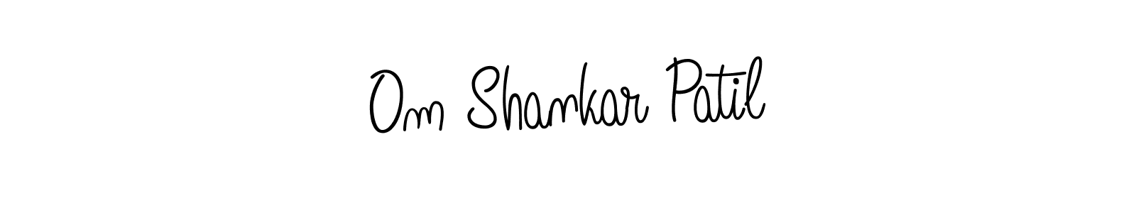 Once you've used our free online signature maker to create your best signature Angelique-Rose-font-FFP style, it's time to enjoy all of the benefits that Om Shankar Patil name signing documents. Om Shankar Patil signature style 5 images and pictures png