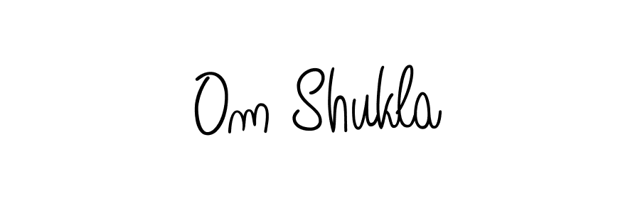 Best and Professional Signature Style for Om Shukla. Angelique-Rose-font-FFP Best Signature Style Collection. Om Shukla signature style 5 images and pictures png