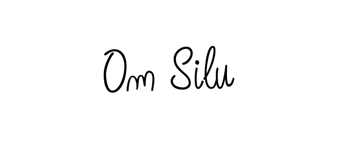 Similarly Angelique-Rose-font-FFP is the best handwritten signature design. Signature creator online .You can use it as an online autograph creator for name Om Silu. Om Silu signature style 5 images and pictures png