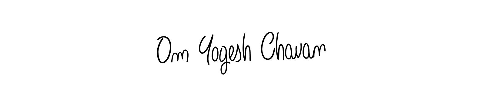 Similarly Angelique-Rose-font-FFP is the best handwritten signature design. Signature creator online .You can use it as an online autograph creator for name Om Yogesh Chavan. Om Yogesh Chavan signature style 5 images and pictures png