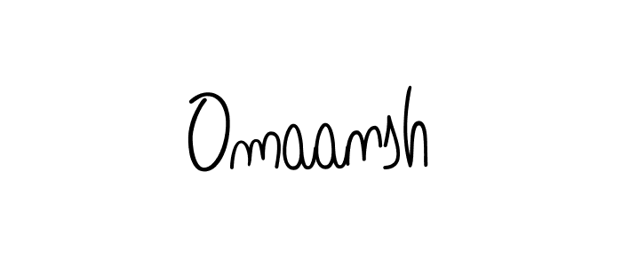 Make a short Omaansh signature style. Manage your documents anywhere anytime using Angelique-Rose-font-FFP. Create and add eSignatures, submit forms, share and send files easily. Omaansh signature style 5 images and pictures png