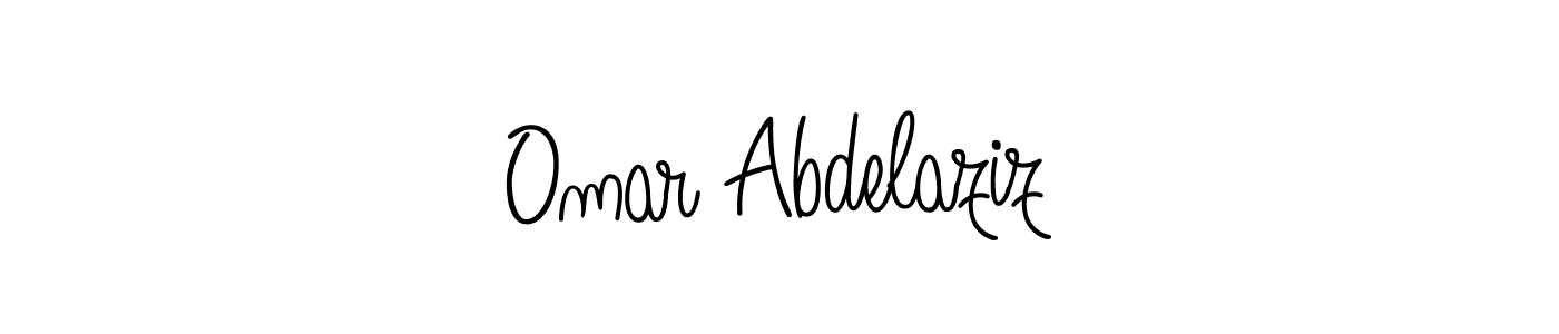 Also we have Omar Abdelaziz name is the best signature style. Create professional handwritten signature collection using Angelique-Rose-font-FFP autograph style. Omar Abdelaziz signature style 5 images and pictures png