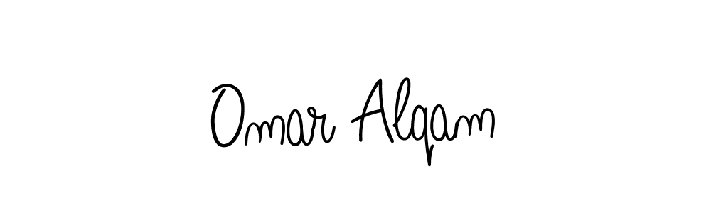 Design your own signature with our free online signature maker. With this signature software, you can create a handwritten (Angelique-Rose-font-FFP) signature for name Omar Alqam. Omar Alqam signature style 5 images and pictures png