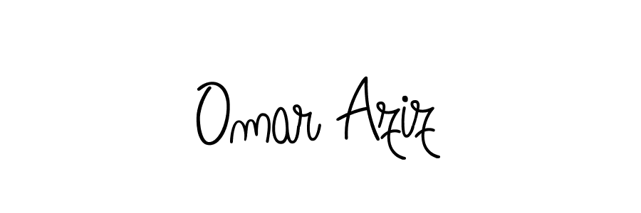 Angelique-Rose-font-FFP is a professional signature style that is perfect for those who want to add a touch of class to their signature. It is also a great choice for those who want to make their signature more unique. Get Omar Aziz name to fancy signature for free. Omar Aziz signature style 5 images and pictures png