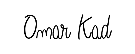 Stand out with a creative autograph for Omar Kad. The Angelique-Rose-font-FFP styling blends modern aesthetics with classic signature flourishes. Omar Kad signature style 5 images and pictures png