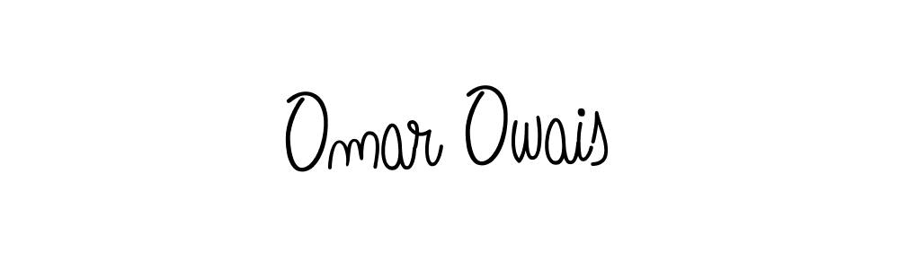 You should practise on your own different ways (Angelique-Rose-font-FFP) to write your name (Omar Owais) in signature. don't let someone else do it for you. Omar Owais signature style 5 images and pictures png