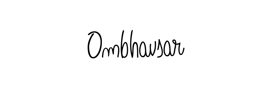 You can use this online signature creator to create a handwritten signature for the name Ombhavsar. This is the best online autograph maker. Ombhavsar signature style 5 images and pictures png