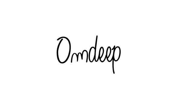It looks lik you need a new signature style for name Omdeep. Design unique handwritten (Angelique-Rose-font-FFP) signature with our free signature maker in just a few clicks. Omdeep signature style 5 images and pictures png