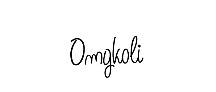 Similarly Angelique-Rose-font-FFP is the best handwritten signature design. Signature creator online .You can use it as an online autograph creator for name Omgkoli. Omgkoli signature style 5 images and pictures png