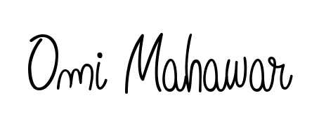 Explore multiple handwriting variations for Omi Mahawar including this stunning Angelique-Rose-font-FFP design. Free to use across all platforms. Omi Mahawar signature style 5 images and pictures png