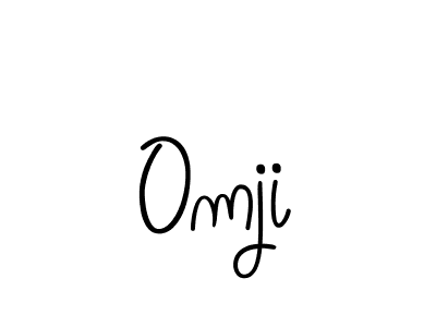 Design your own signature with our free online signature maker. With this signature software, you can create a handwritten (Angelique-Rose-font-FFP) signature for name Omji. Omji signature style 5 images and pictures png