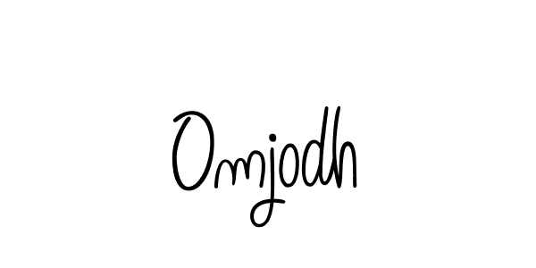 How to Draw Omjodh signature style? Angelique-Rose-font-FFP is a latest design signature styles for name Omjodh. Omjodh signature style 5 images and pictures png