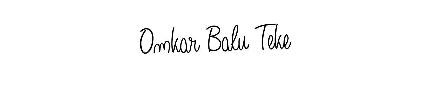 Check out images of Autograph of Omkar Balu Teke name. Actor Omkar Balu Teke Signature Style. Angelique-Rose-font-FFP is a professional sign style online. Omkar Balu Teke signature style 5 images and pictures png