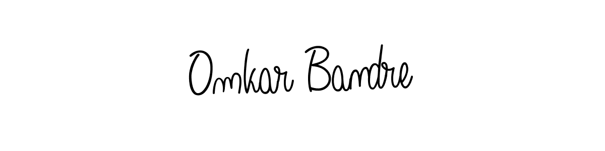 You should practise on your own different ways (Angelique-Rose-font-FFP) to write your name (Omkar Bandre) in signature. don't let someone else do it for you. Omkar Bandre signature style 5 images and pictures png