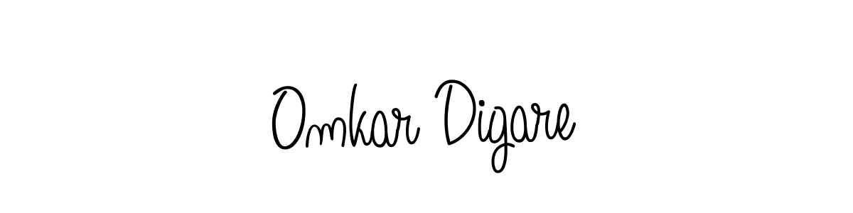 How to Draw Omkar Digare signature style? Angelique-Rose-font-FFP is a latest design signature styles for name Omkar Digare. Omkar Digare signature style 5 images and pictures png