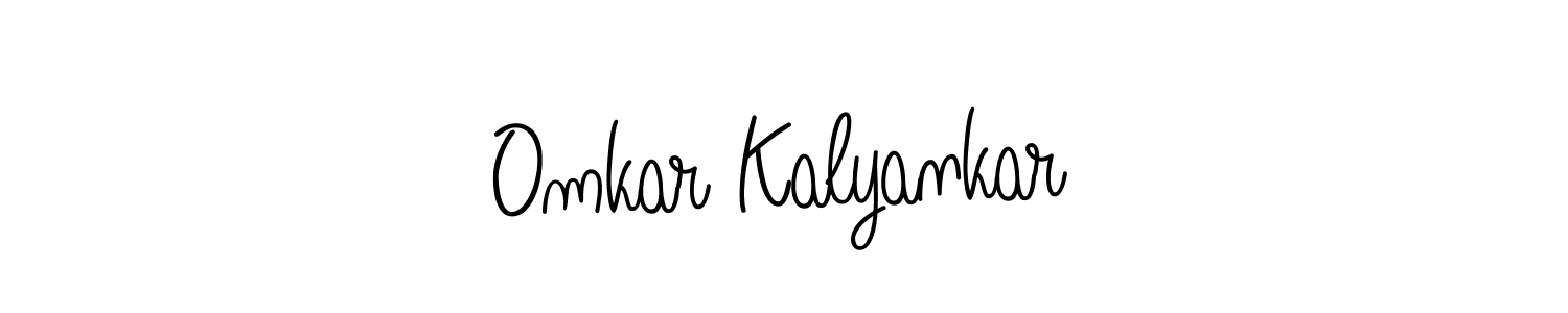 Make a beautiful signature design for name Omkar Kalyankar. Use this online signature maker to create a handwritten signature for free. Omkar Kalyankar signature style 5 images and pictures png