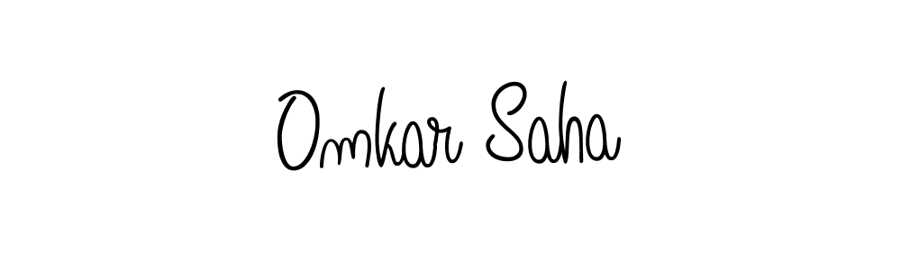 Make a short Omkar Saha signature style. Manage your documents anywhere anytime using Angelique-Rose-font-FFP. Create and add eSignatures, submit forms, share and send files easily. Omkar Saha signature style 5 images and pictures png