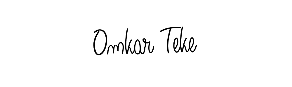 Best and Professional Signature Style for Omkar Teke. Angelique-Rose-font-FFP Best Signature Style Collection. Omkar Teke signature style 5 images and pictures png