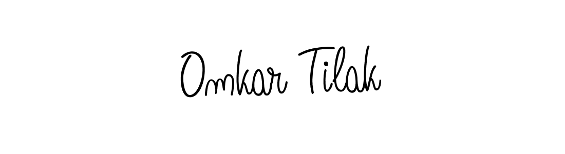 Similarly Angelique-Rose-font-FFP is the best handwritten signature design. Signature creator online .You can use it as an online autograph creator for name Omkar Tilak. Omkar Tilak signature style 5 images and pictures png