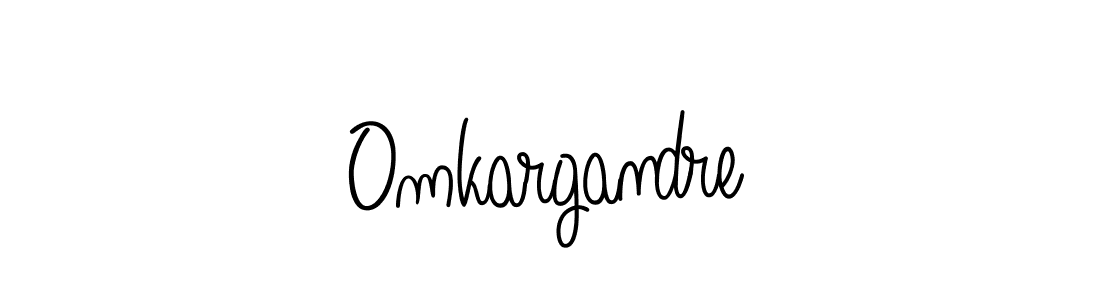 if you are searching for the best signature style for your name Omkargandre. so please give up your signature search. here we have designed multiple signature styles  using Angelique-Rose-font-FFP. Omkargandre signature style 5 images and pictures png