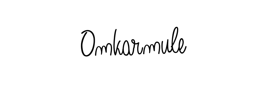 Design your own signature with our free online signature maker. With this signature software, you can create a handwritten (Angelique-Rose-font-FFP) signature for name Omkarmule. Omkarmule signature style 5 images and pictures png