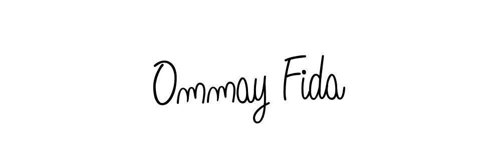 It looks lik you need a new signature style for name Ommay Fida. Design unique handwritten (Angelique-Rose-font-FFP) signature with our free signature maker in just a few clicks. Ommay Fida signature style 5 images and pictures png
