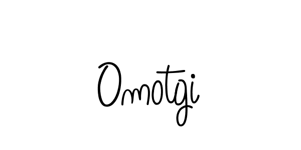 How to make Omotgi signature? Angelique-Rose-font-FFP is a professional autograph style. Create handwritten signature for Omotgi name. Omotgi signature style 5 images and pictures png