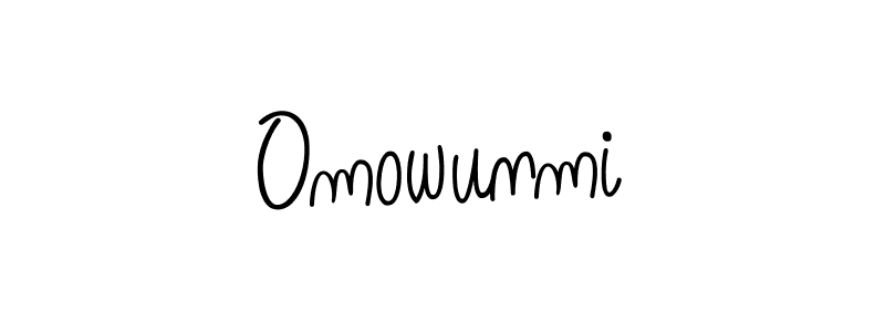 Design your own signature with our free online signature maker. With this signature software, you can create a handwritten (Angelique-Rose-font-FFP) signature for name Omowunmi. Omowunmi signature style 5 images and pictures png