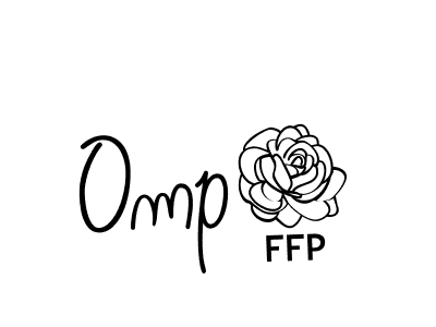 Omp6 stylish signature style. Best Handwritten Sign (Angelique-Rose-font-FFP) for my name. Handwritten Signature Collection Ideas for my name Omp6. Omp6 signature style 5 images and pictures png