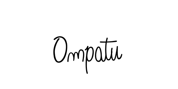 It looks lik you need a new signature style for name Ompatu. Design unique handwritten (Angelique-Rose-font-FFP) signature with our free signature maker in just a few clicks. Ompatu signature style 5 images and pictures png