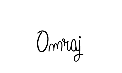 The best way (Angelique-Rose-font-FFP) to make a short signature is to pick only two or three words in your name. The name Omraj include a total of six letters. For converting this name. Omraj signature style 5 images and pictures png