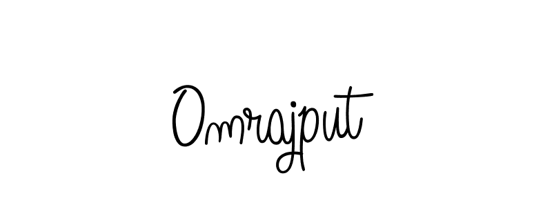You should practise on your own different ways (Angelique-Rose-font-FFP) to write your name (Omrajput) in signature. don't let someone else do it for you. Omrajput signature style 5 images and pictures png