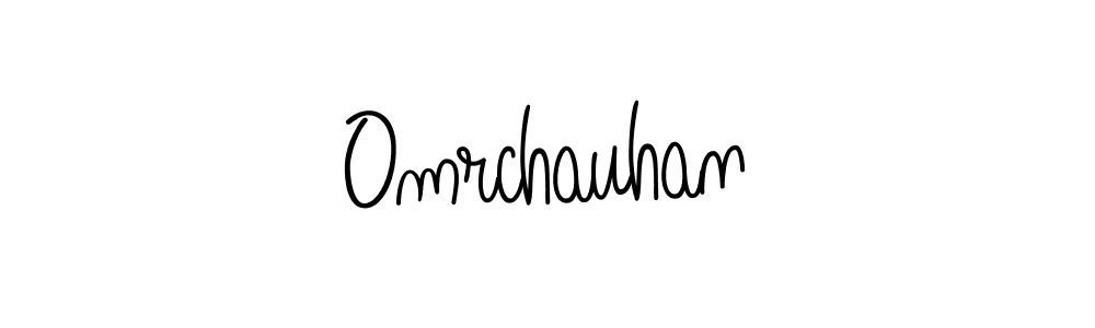 Make a short Omrchauhan signature style. Manage your documents anywhere anytime using Angelique-Rose-font-FFP. Create and add eSignatures, submit forms, share and send files easily. Omrchauhan signature style 5 images and pictures png