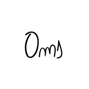 if you are searching for the best signature style for your name Oms. so please give up your signature search. here we have designed multiple signature styles  using Angelique-Rose-font-FFP. Oms signature style 5 images and pictures png