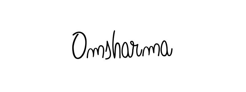 Best and Professional Signature Style for Omsharma. Angelique-Rose-font-FFP Best Signature Style Collection. Omsharma signature style 5 images and pictures png