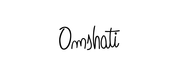 Once you've used our free online signature maker to create your best signature Angelique-Rose-font-FFP style, it's time to enjoy all of the benefits that Omshati name signing documents. Omshati signature style 5 images and pictures png