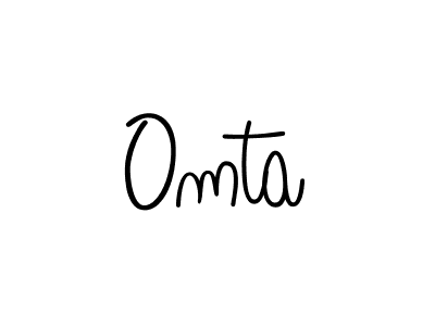 Similarly Angelique-Rose-font-FFP is the best handwritten signature design. Signature creator online .You can use it as an online autograph creator for name Omta. Omta signature style 5 images and pictures png