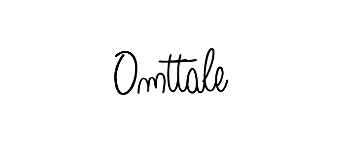 Design your own signature with our free online signature maker. With this signature software, you can create a handwritten (Angelique-Rose-font-FFP) signature for name Omttale. Omttale signature style 5 images and pictures png