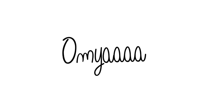 Best and Professional Signature Style for Omyaaaa. Angelique-Rose-font-FFP Best Signature Style Collection. Omyaaaa signature style 5 images and pictures png