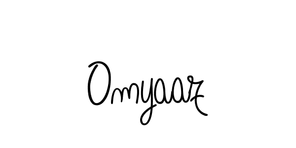 How to make Omyaaz signature? Angelique-Rose-font-FFP is a professional autograph style. Create handwritten signature for Omyaaz name. Omyaaz signature style 5 images and pictures png