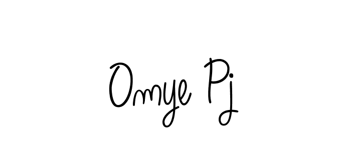 if you are searching for the best signature style for your name Omye Pj. so please give up your signature search. here we have designed multiple signature styles  using Angelique-Rose-font-FFP. Omye Pj signature style 5 images and pictures png