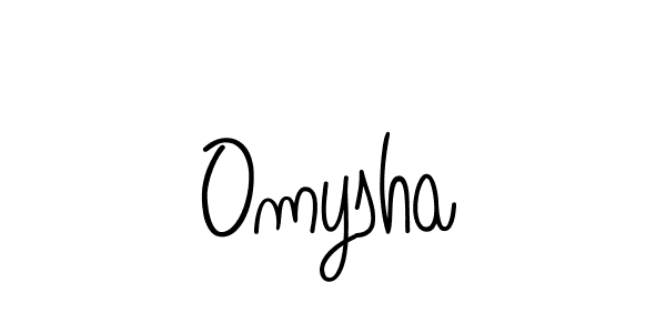 Here are the top 10 professional signature styles for the name Omysha. These are the best autograph styles you can use for your name. Omysha signature style 5 images and pictures png