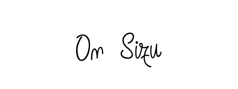 Also You can easily find your signature by using the search form. We will create On  Sizu name handwritten signature images for you free of cost using Angelique-Rose-font-FFP sign style. On  Sizu signature style 5 images and pictures png