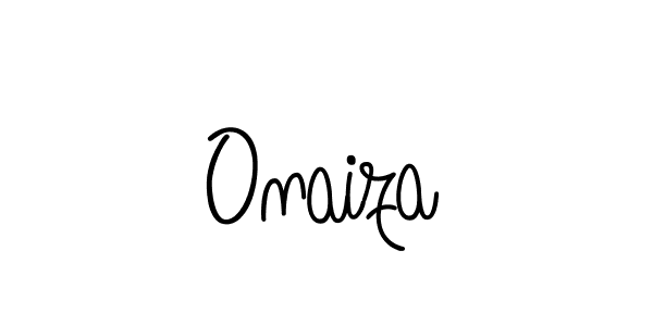 Here are the top 10 professional signature styles for the name Onaiza. These are the best autograph styles you can use for your name. Onaiza signature style 5 images and pictures png