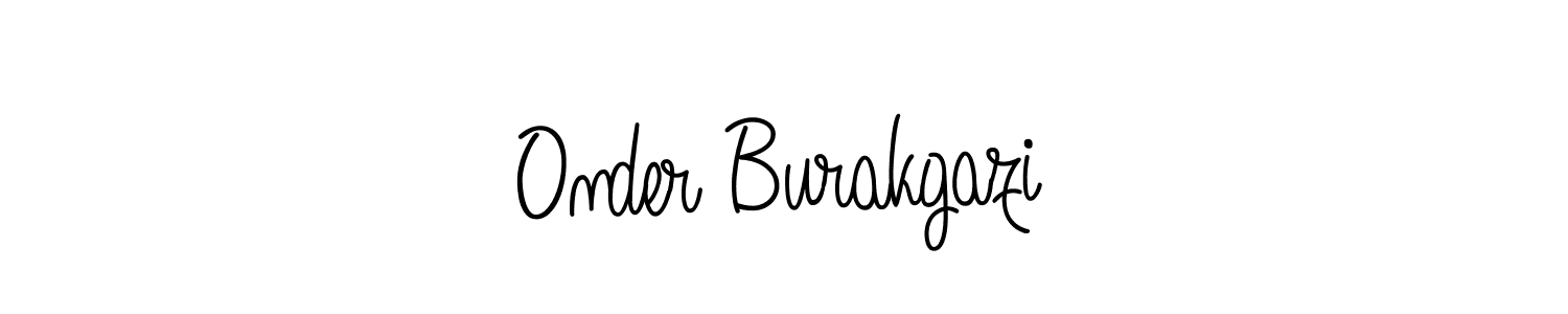 if you are searching for the best signature style for your name Onder Burakgazi. so please give up your signature search. here we have designed multiple signature styles  using Angelique-Rose-font-FFP. Onder Burakgazi signature style 5 images and pictures png