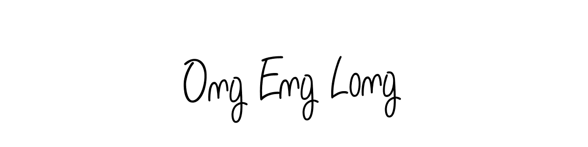 Ong Eng Long stylish signature style. Best Handwritten Sign (Angelique-Rose-font-FFP) for my name. Handwritten Signature Collection Ideas for my name Ong Eng Long. Ong Eng Long signature style 5 images and pictures png