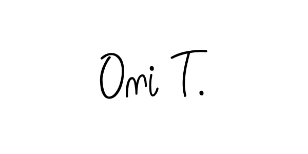 This is the best signature style for the Oni T. name. Also you like these signature font (Angelique-Rose-font-FFP). Mix name signature. Oni T. signature style 5 images and pictures png