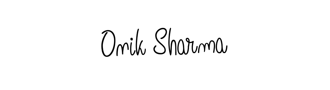 Similarly Angelique-Rose-font-FFP is the best handwritten signature design. Signature creator online .You can use it as an online autograph creator for name Onik Sharma. Onik Sharma signature style 5 images and pictures png