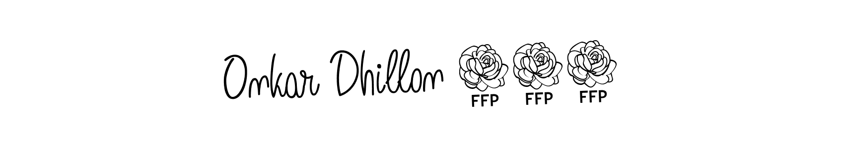 Also we have Onkar Dhillon 008 name is the best signature style. Create professional handwritten signature collection using Angelique-Rose-font-FFP autograph style. Onkar Dhillon 008 signature style 5 images and pictures png