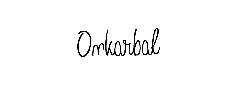 Angelique-Rose-font-FFP is a professional signature style that is perfect for those who want to add a touch of class to their signature. It is also a great choice for those who want to make their signature more unique. Get Onkarbal name to fancy signature for free. Onkarbal signature style 5 images and pictures png